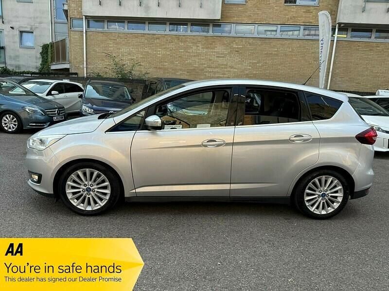 Used Ford C-MAX Titanium 125 HP (91 kW) 2015 Silver MPV