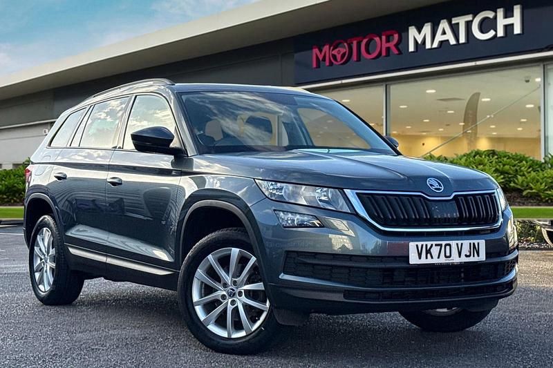 Grey Used 2020 Skoda Kodiaq SE SUV | £22,196 (Fair price) - Image 1/4