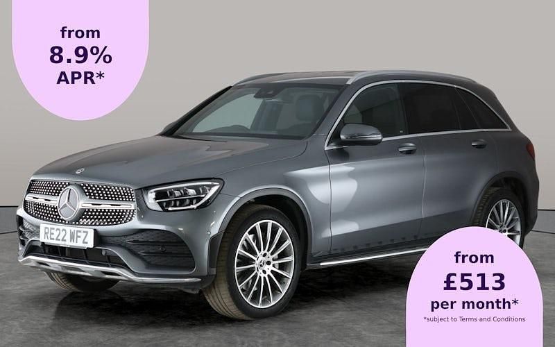 Used 2022 Mercedes GLC220 AMG Line Premium Estate | £32,532 (Expensive) - Image 1/2