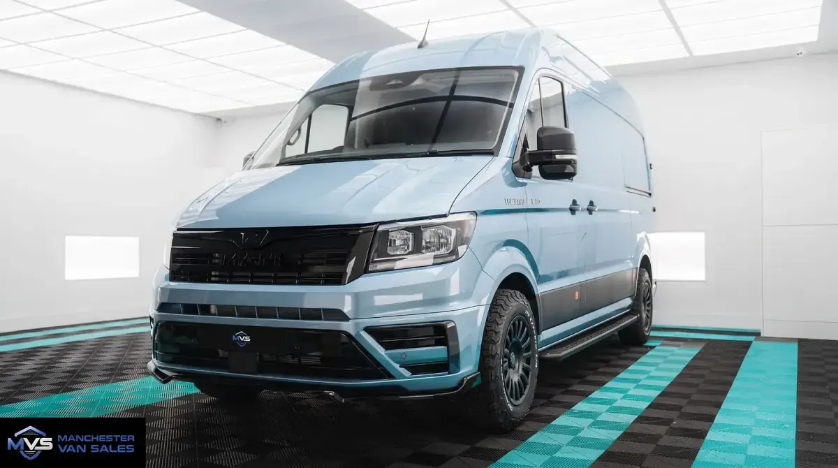 New MAN TGE 180 HP (132 kW) 2026 Blue Van