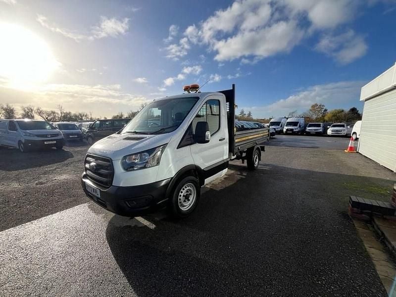 Second-hand Ford Transit S 130 CP (95 kW) 2022 Alb Cabrio