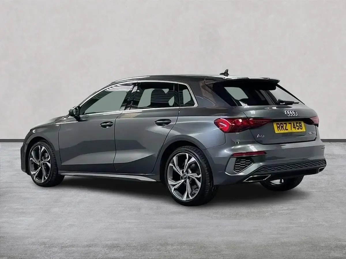 Used Audi A3 S-Line 110 HP (80 kW) 2023 Grey Sedan