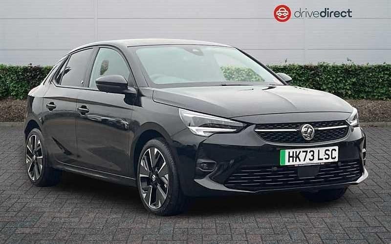 Two coat metallic diamond black Used 2023 Vauxhall Corsa-e Hatchback | £13,398 (Fair price) - Image 1/4