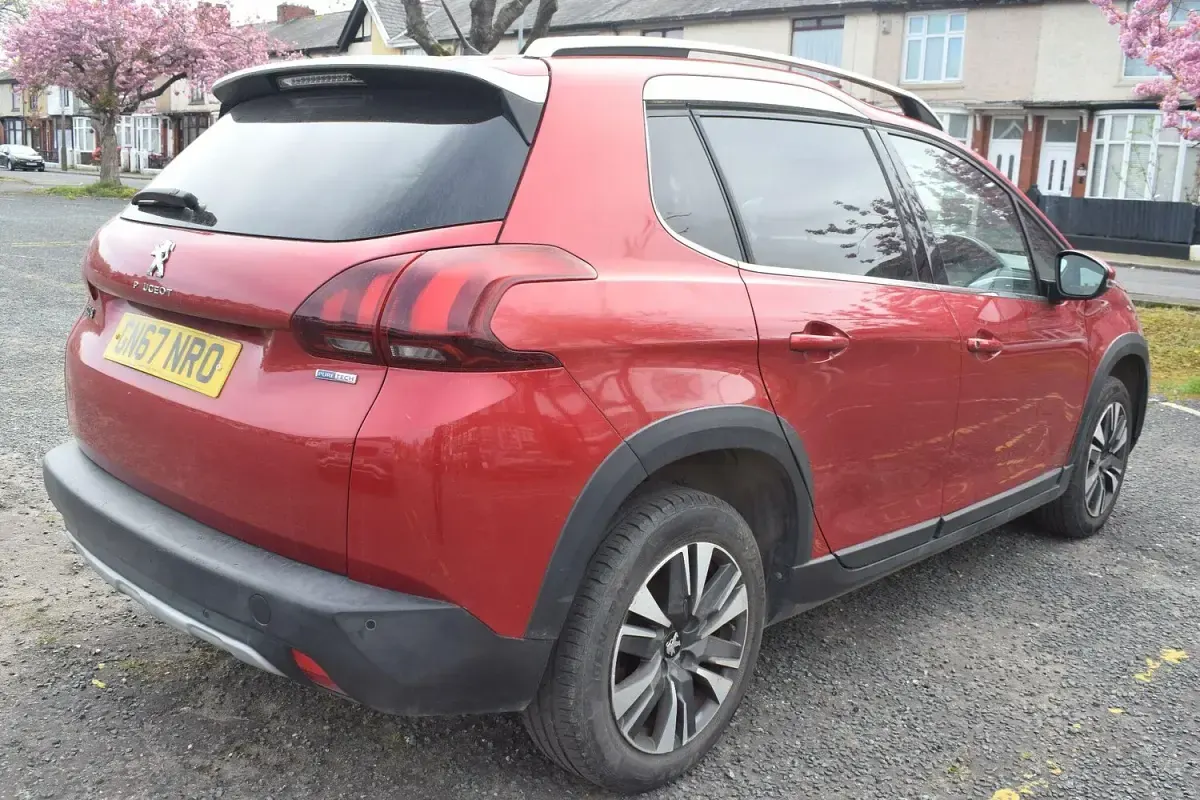 Used Peugeot 2008 Allure 2017 Red SUV