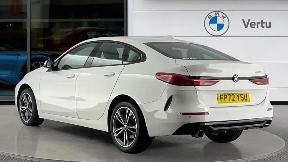 Used BMW 218 Sport Line 134 HP (98 kW) 2023 White Coupe