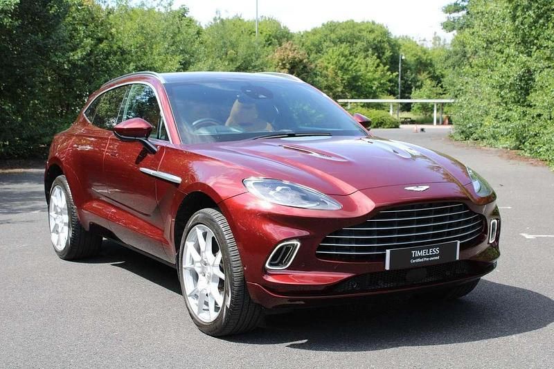 Red Used 2021 Aston Martin DBX SUV | £89,995 (Good price) - Image 1/4