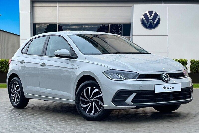 Grey New 2025 VW Polo Life Hatchback | £18,590 (Super price) - Image 1/4