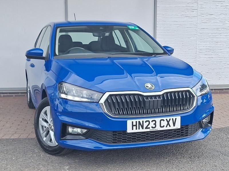 Blue Used 2023 Skoda Fabia Comfort Hatchback | £13,998 (Fair price) - Image 1/4