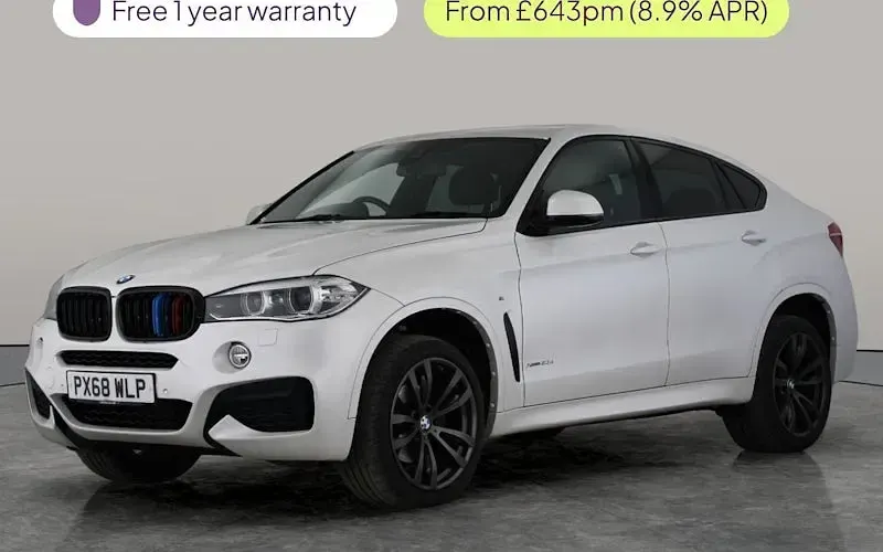 Used BMW X6 M Sport 258 HP (189 kW) 2018 SUV