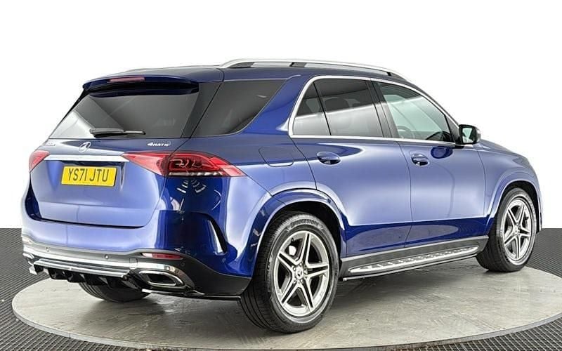 Used Mercedes GLE350 AMG line 320 HP (235 kW) 2021 Blue SUV