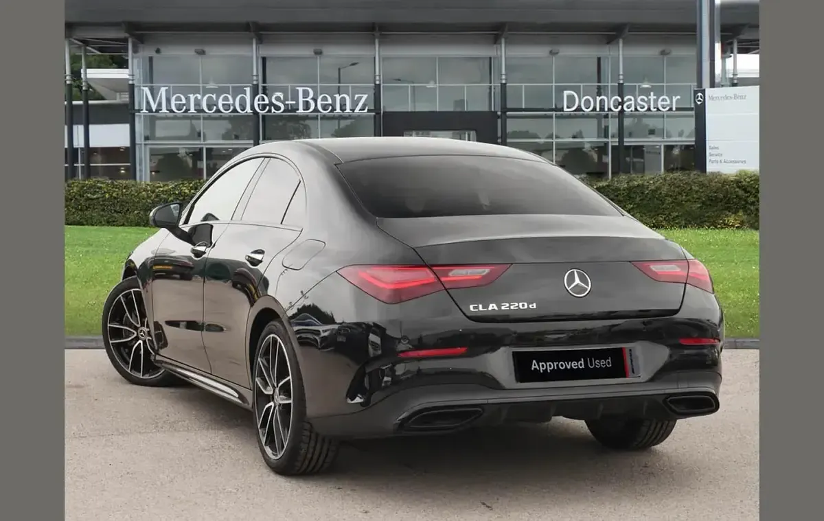 Used Mercedes CLA220 AMG Line Premium 187 HP (137 kW) 2026 Black Coupe