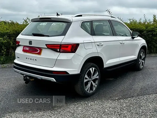Begagnad Seat Ateca Ecomotive 115 HK (84 kW) 2018 Vit SUV
