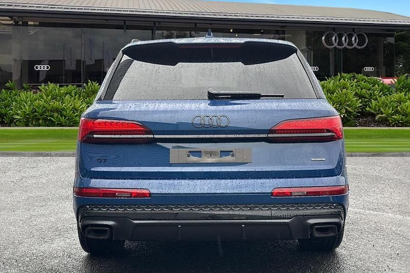 New Audi Q7 Black Edition 2026 Blue SUV