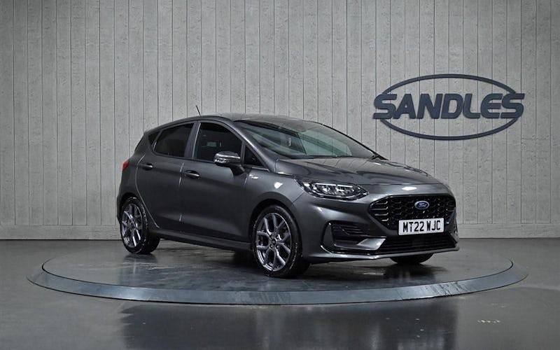 Used Ford Fiesta ST-Line 101 HP (74 kW) 2022 Grey Hatchback