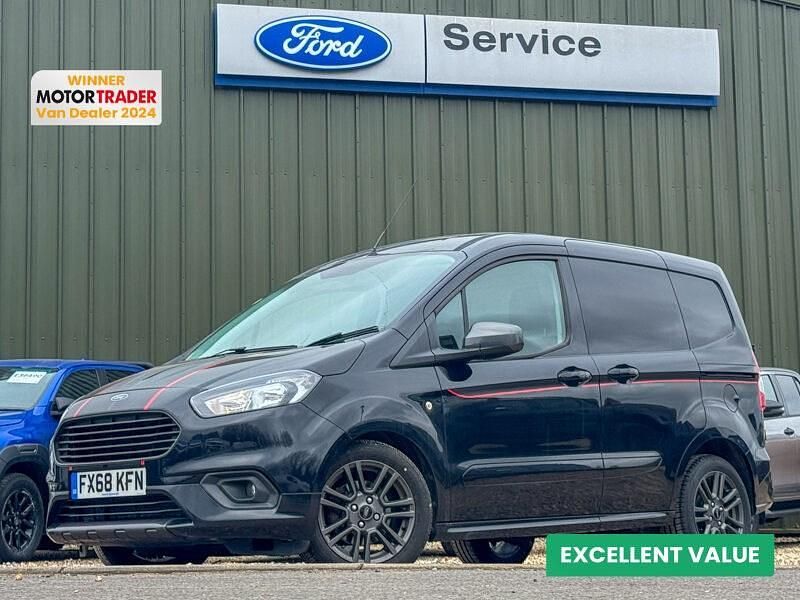 Used Ford Transit Sport 100 HP (73 kW) 2018 Black Van