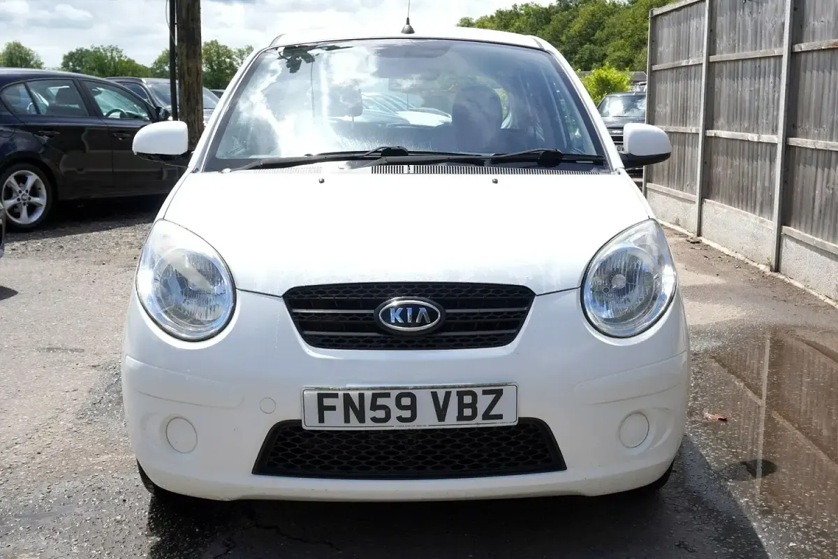 Used Kia Picanto 2009 White Hatchback