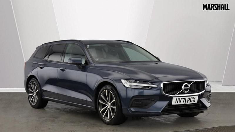 Blue Used 2022 Volvo V60 Momentum Estate | £22,290 (Good price) - Image 1/4