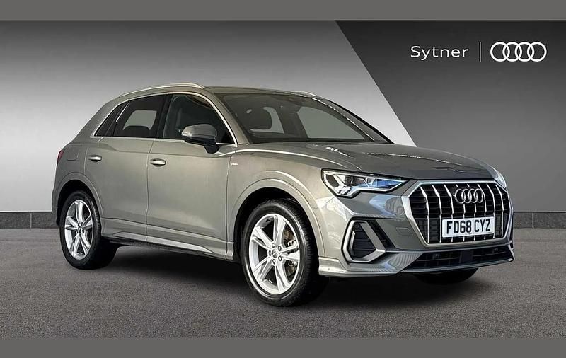 Grey Used 2019 Audi Q3 S-Line SUV | £23,500 (Fair price) - Image 1/4