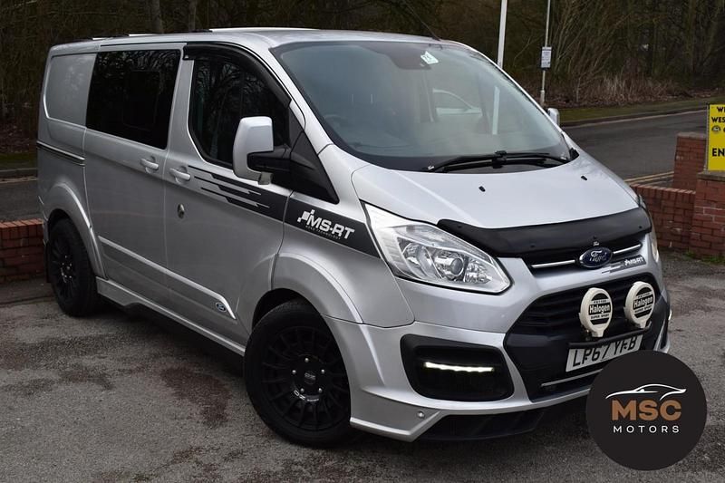 Used Ford Transit Custom Limited 170 HP (125 kW) 2018 Silver Van