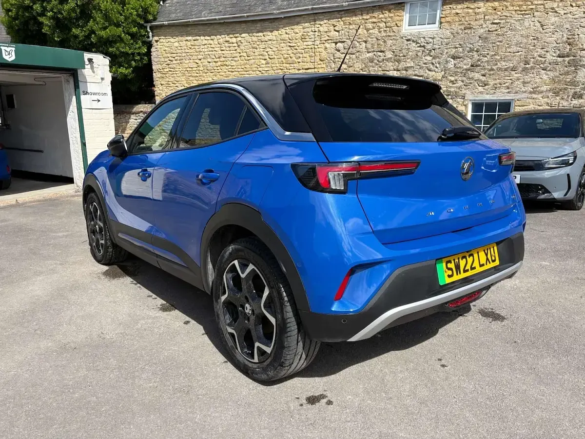 Used Vauxhall Mokka Ultimate 100 kW (136 HP) 2022 Blue SUV