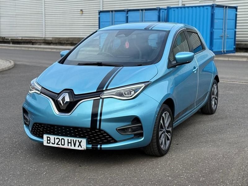 Used Renault Zoe GT-Line 100 kW (136 HP) 2020 Blue Hatchback