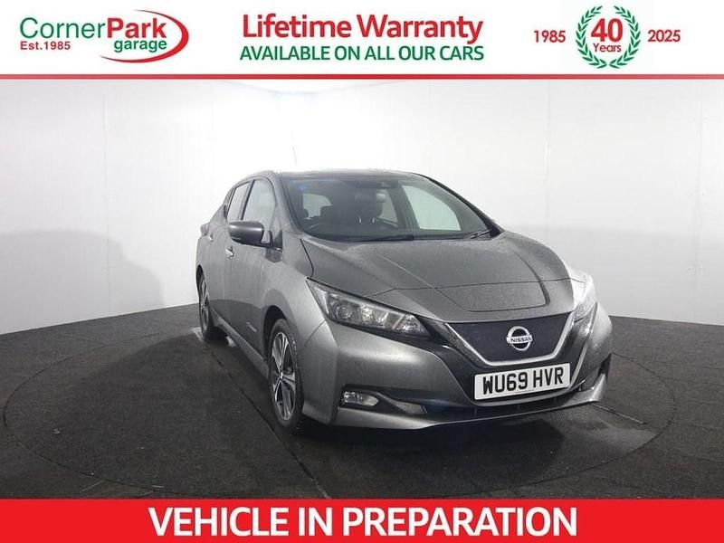 Used Nissan Leaf N-Connecta 110 kW (150 HP) 2019 Grey Hatchback