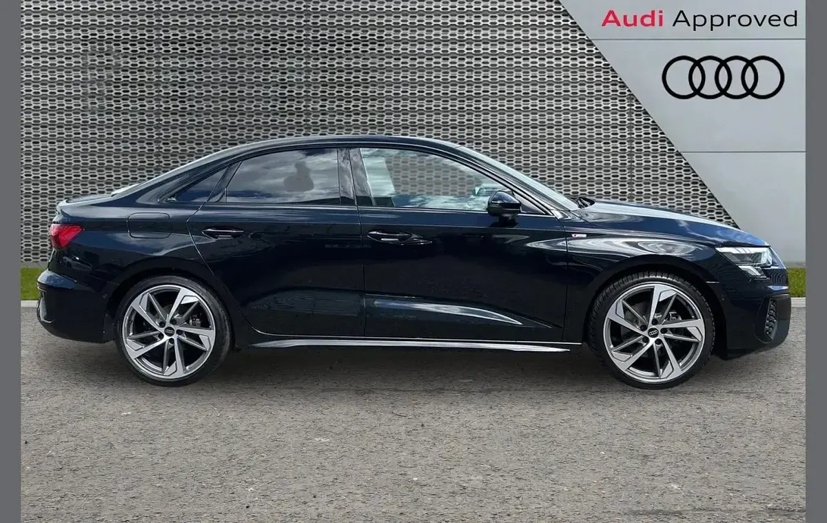 Used Audi A3 Black Edition 147 HP (108 kW) 2024 Black Sedan