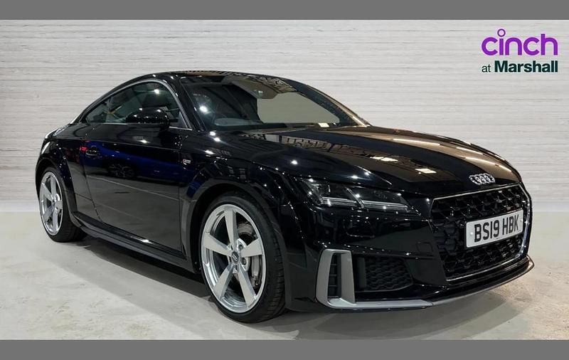 Used Audi TT S-Line 245 HP (180 kW) 2019 Black Coupe