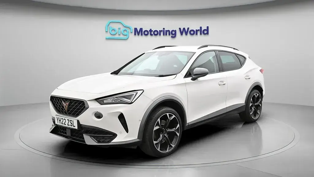 Used Cupra Formentor 150 HP (110 kW) 2022 White SUV