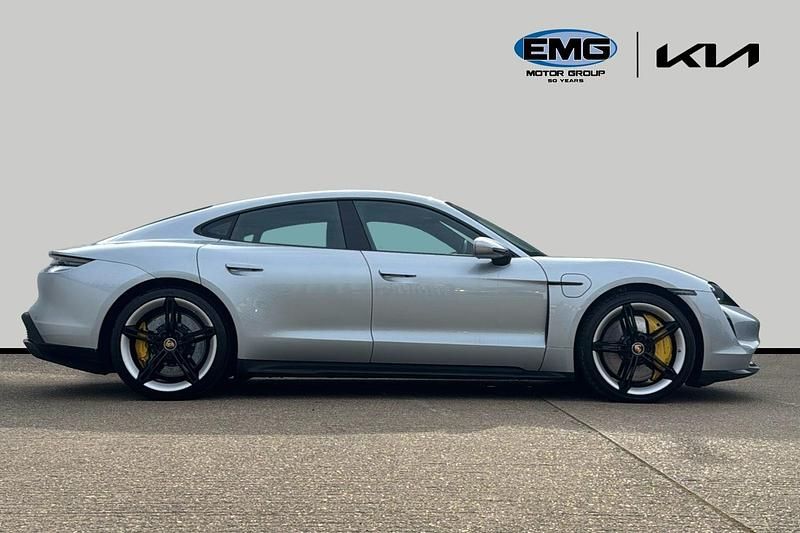 Used Porsche Taycan Performance Package 559 kW (761 HP) 2021 Silver Sedan