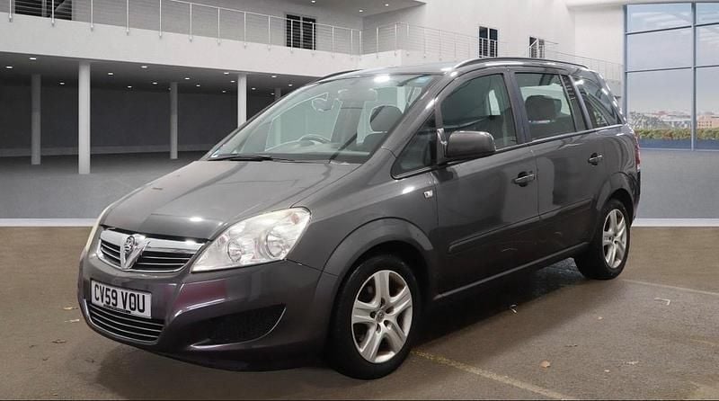Grey Used 2009 Vauxhall Zafira MPV | £1,495 (Good price) - Image 1/4