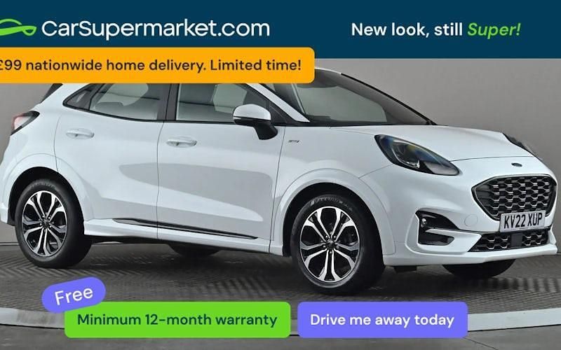 Used Ford Puma ST-Line 125 HP (91 kW) 2022 White SUV