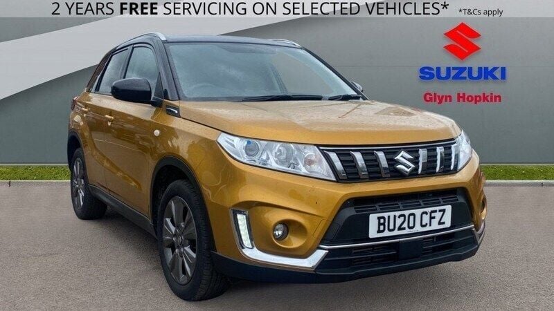 Yellow Used 2020 Suzuki Vitara SZ-T SUV | £17,875 (Expensive) - Image 1/4