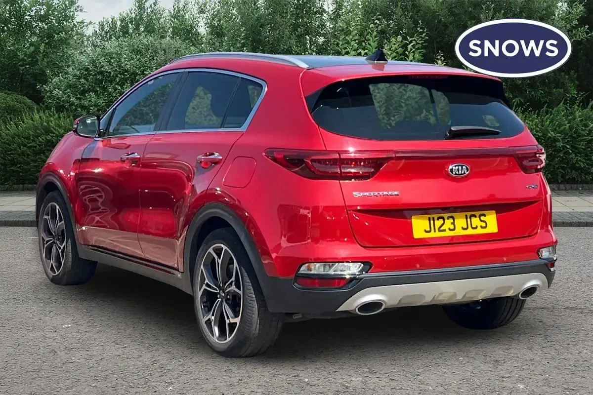 Used Kia Sportage GT-Line S 134 HP (98 kW) 2021 Red SUV