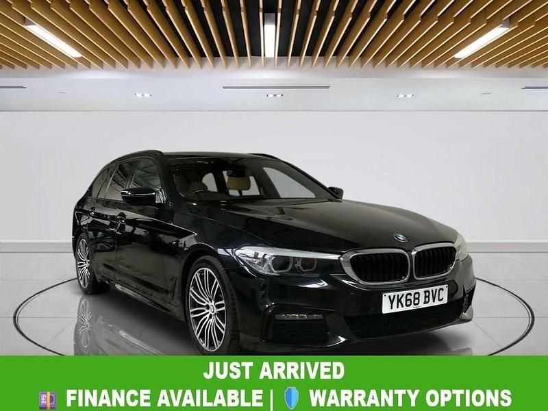 Used BMW 520 M Sport 190 HP (139 kW) 2018 Black Estate