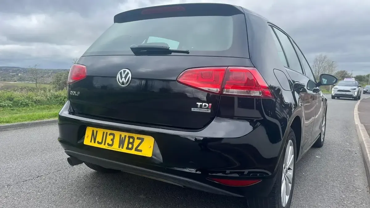Used VW Golf VII SE 2013 Black Hatchback