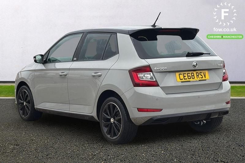 Used Skoda Fabia Monte Carlo 110 HP (80 kW) 2018 Grey Hatchback
