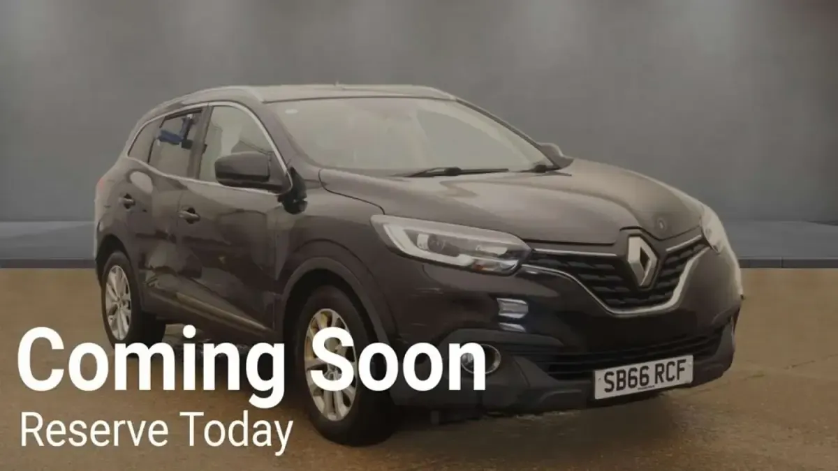 Second-hand Renault Kadjar Dynamique 110 CP (80 kW) 2016 Negru SUV