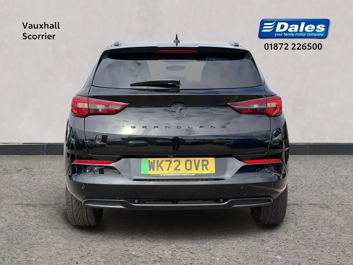 Used Vauxhall Grandland X GS Line 222 HP (163 kW) 2022 Black SUV