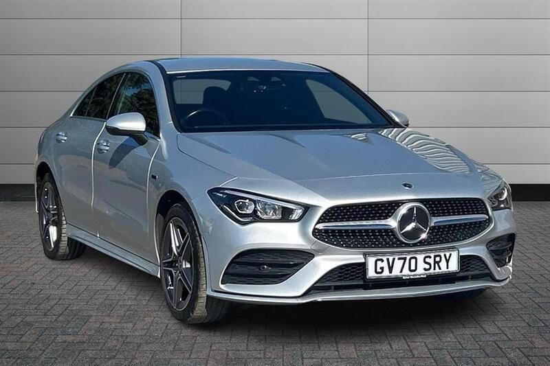 Silver Used 2020 Mercedes CLA250e AMG Line Premium Sedan | £21,990 (Good price) - Image 1/4