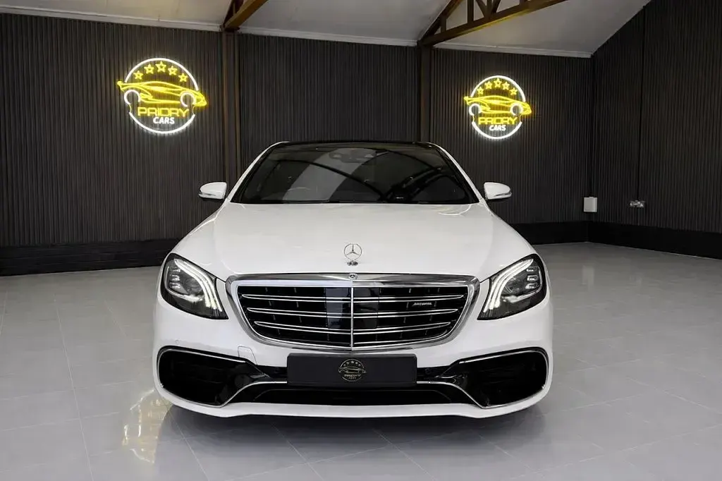 Usado Mercedes S63L AMG Executive 612 HP (450 kW) 2019 Branco Sedan