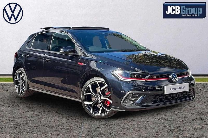 Black Used 2022 VW Polo GTI Hatchback | £21,490 (Fair price) - Image 1/4