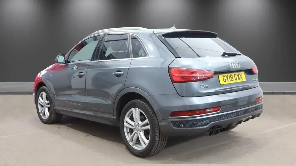 Begagnad Audi Q3 S-Line 180 HK (132 kW) 2018 Grå SUV