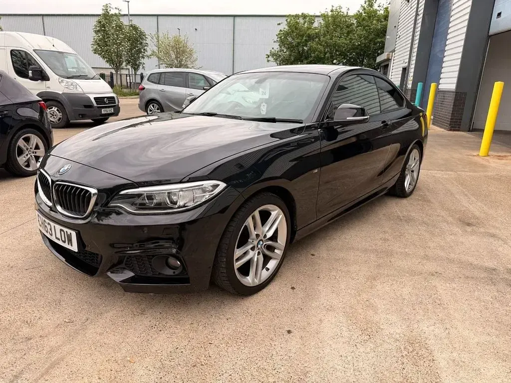 Used BMW 218 M Sport 136 HP (100 kW) 2016 Black Coupe