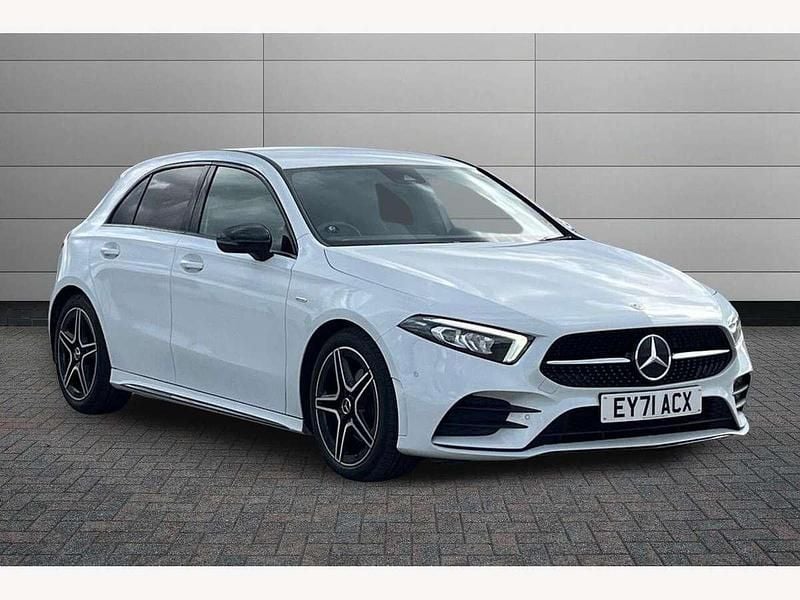Digital white Used 2021 Mercedes A180 Executive Hatchback | £19,250 (Fair price) - Image 1/2