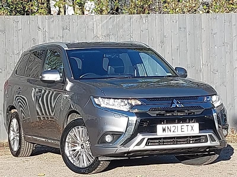 Grey Used 2021 Mitsubishi Outlander P-HEV SUV | £15,998 (Fair price) - Image 1/4