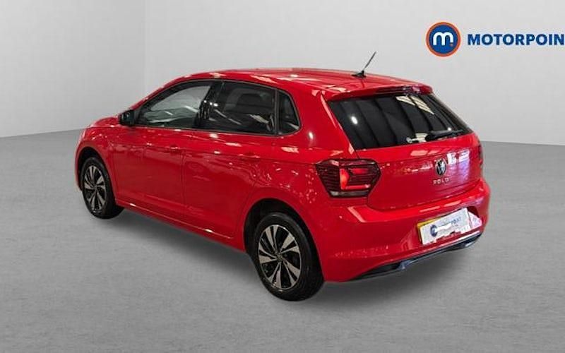 Used VW Polo Match 95 HP (69 kW) 2021 Red Hatchback