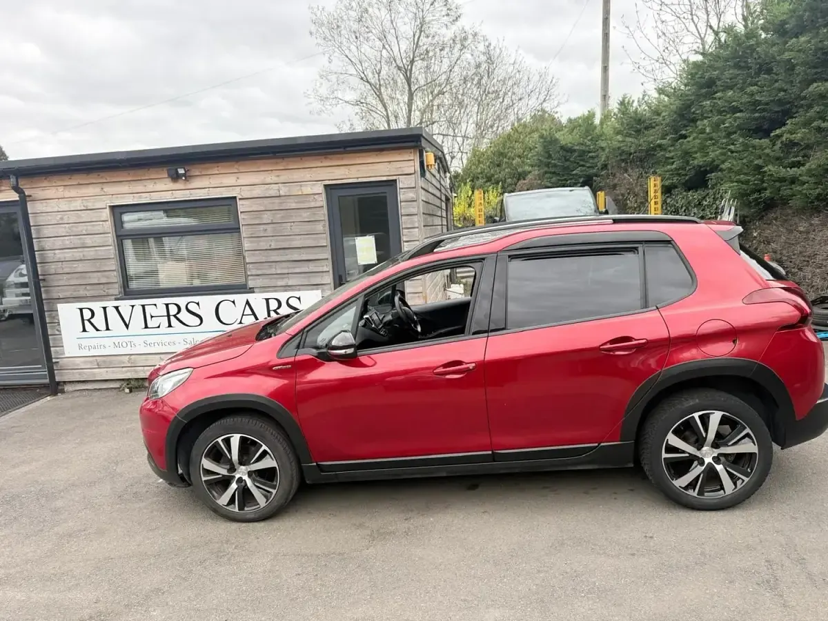 Używany Peugeot 2008 GT-line 2019 Czerwony SUV