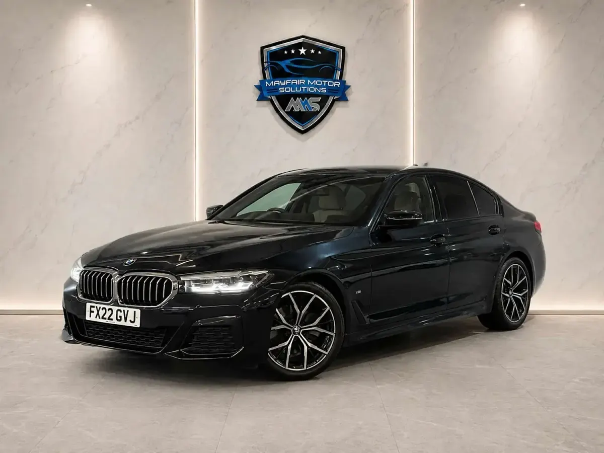 Used BMW 520 M Sport 2022 Black Sedan