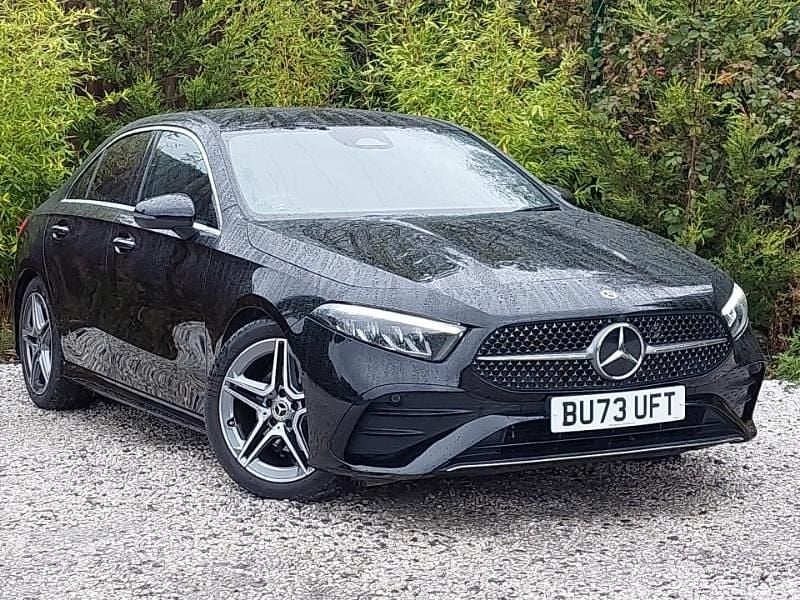 Black Used 2023 Mercedes A200 Executive Sedan | £25,498 (Expensive) - Image 1/4